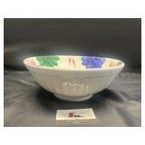 Floral bowl Marked Made in Italy