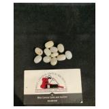 White Shakedony Beads