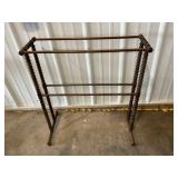Stick and Ball Quilt Rack