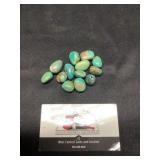 Chrysocolia Beads