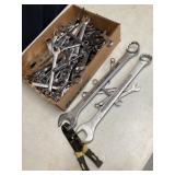 Metric and standard wrenches