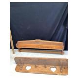 Wooden shells 36 inches long