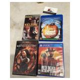 PlayStation and PlayStation 4 games