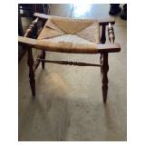 Bussel bench, approximately 18 inches seat floor