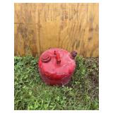 Metal gasoline can