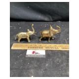 Brass elephants
