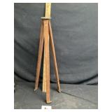 Wooden camera tripod