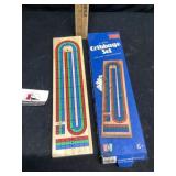 Three track cribbage set