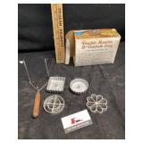 Double rosette, and Timbale  iron