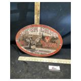 Metal whitetails unlimited sign