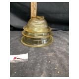 Vintage Federal glass company Golden glow