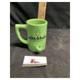 Wake and bake coffee cup