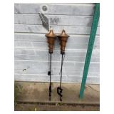 Patio garden torches