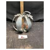 Metal candle holder