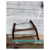 Vintage buck saw