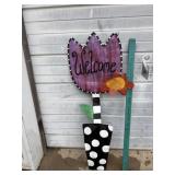 Outside flower decor