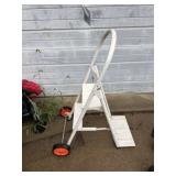 Stepstool/moving cart
