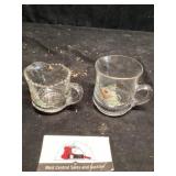 Cream and cup souvenir of Sheraton, Iowa