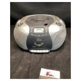 Radio, CD player needs batteries and cord