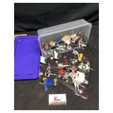 Model car pieces