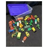 Toy tractors in miscellaneous