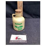 Mountain Dew advertising jug plastic