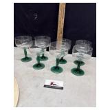Cactus style drinking glasses