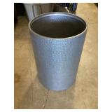 Hammered metal can 22 inches tall 16 across