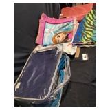 Bedding and throw blankets
