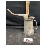 Half gallon galvanized funnel