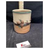 Stoneware crock expressions jar