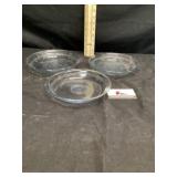Fire King pie pans
