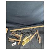 Wire brushes and tiedowns
