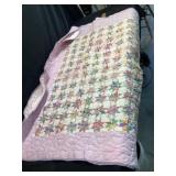 Quilt machined 80 x 45
