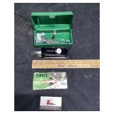 Singer button holder in box with instruction and