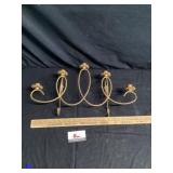 Wall mount candle holder