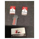 Marlboro advertising lighter and matches
