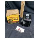Brownie Hawkeye camera with original box