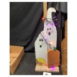 Lighted Halloween decor