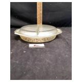 Pyrex divided casserole dish