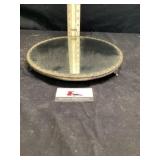 Antique footed mirror plateau