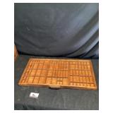 Printer tray approximately 32 x 16 1/2 by one a