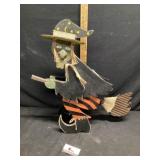 Halloween witch decor approximately 26 inches tall