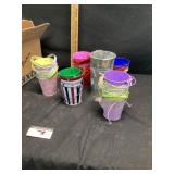 Tin buckets