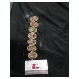 Costume jewelry bracelet