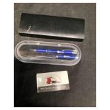Raccoon Valley Bank, advertising pen, and