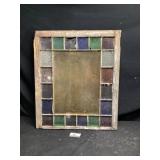 Stained glass window 28 x 33 tall