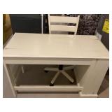 Desk and chair