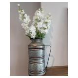 13 in galvanized planter
