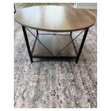 Round coffee table